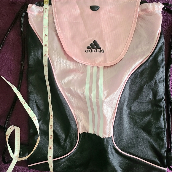 Adidas Pink/Black Napsack Backpack